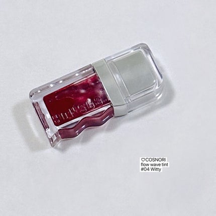 フローウェーブティント/COSNORI/リップティントを使ったクチコミ(4枚目)