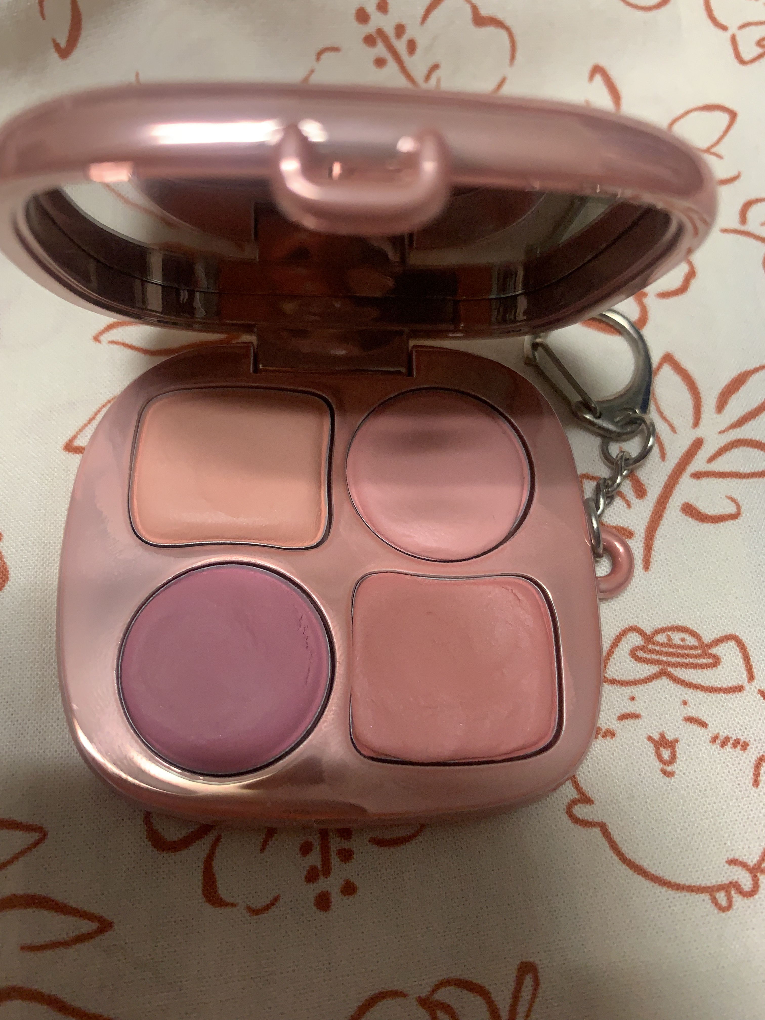 フィー ポケットチークパレット CP02 ストロベリー＆レモン/fwee/ジェル・クリームチークを使ったクチコミ（1枚目）