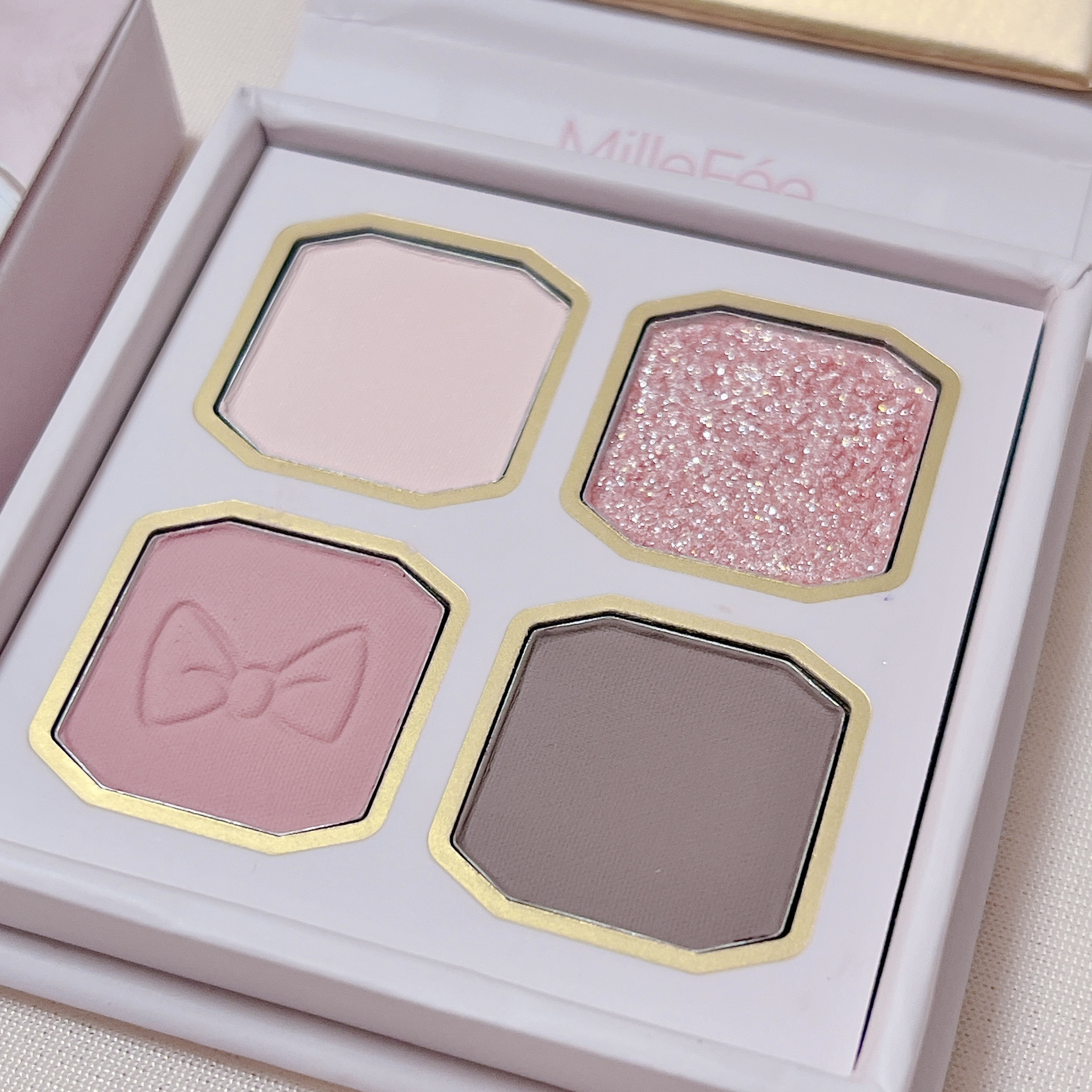 マイキティアイパレット/MilleFée/アイシャドウパレットを使ったクチコミ（2枚目）