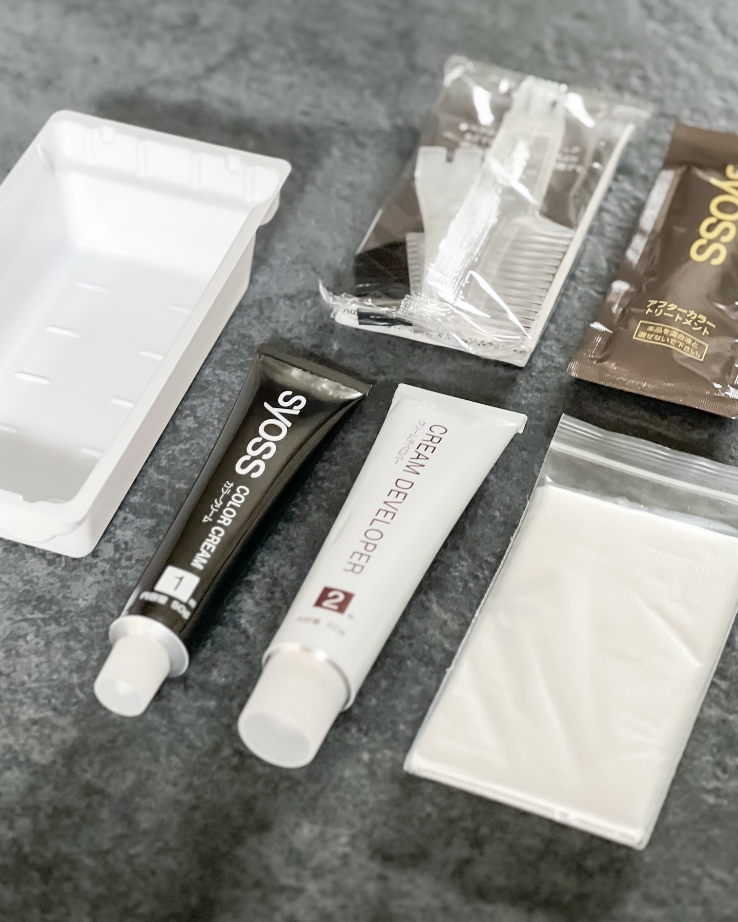 クレイクリーム/サイオス/ヘアカラーを使ったクチコミ（3枚目）