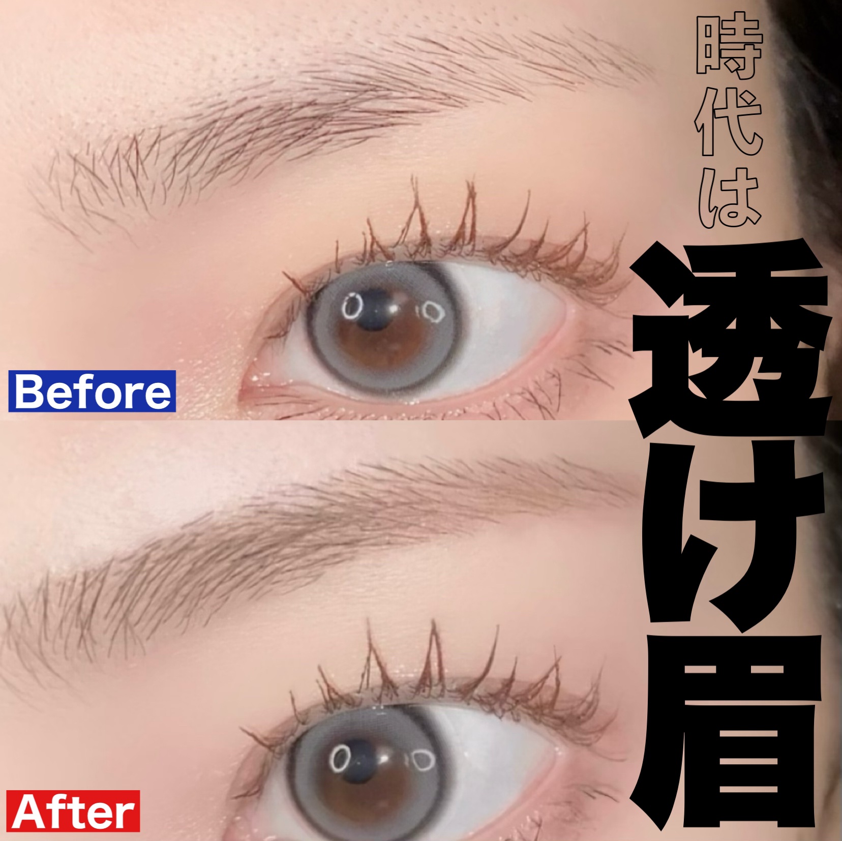 シアーカラーブロウ/デジャヴュ/眉マスカラを使ったクチコミ（1枚目）