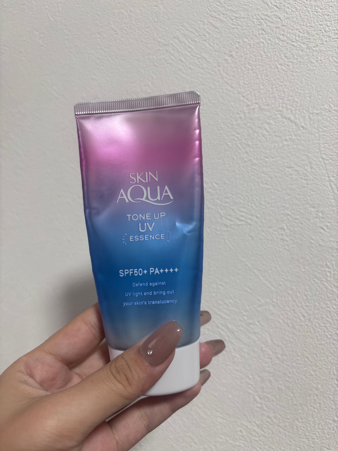 スキンアクア トーンアップUVエッセンス/スキンアクア/日焼け止めクリームを使ったクチコミ(1枚目)