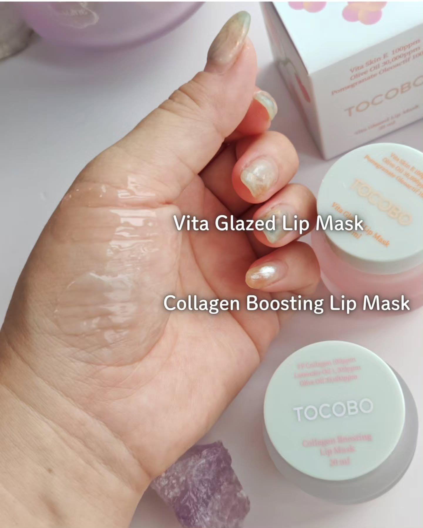 ジューシーベリープランピングリップオイル/TOCOBO/リップグロスを使ったクチコミ（3枚目）