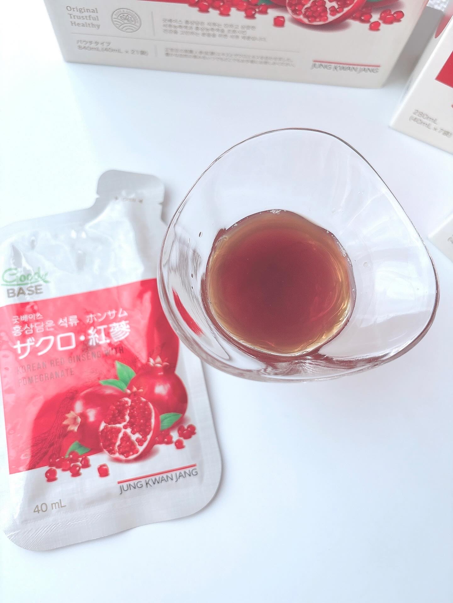 ザクロホンサム/正官庄/美容ドリンクを使ったクチコミ（3枚目）