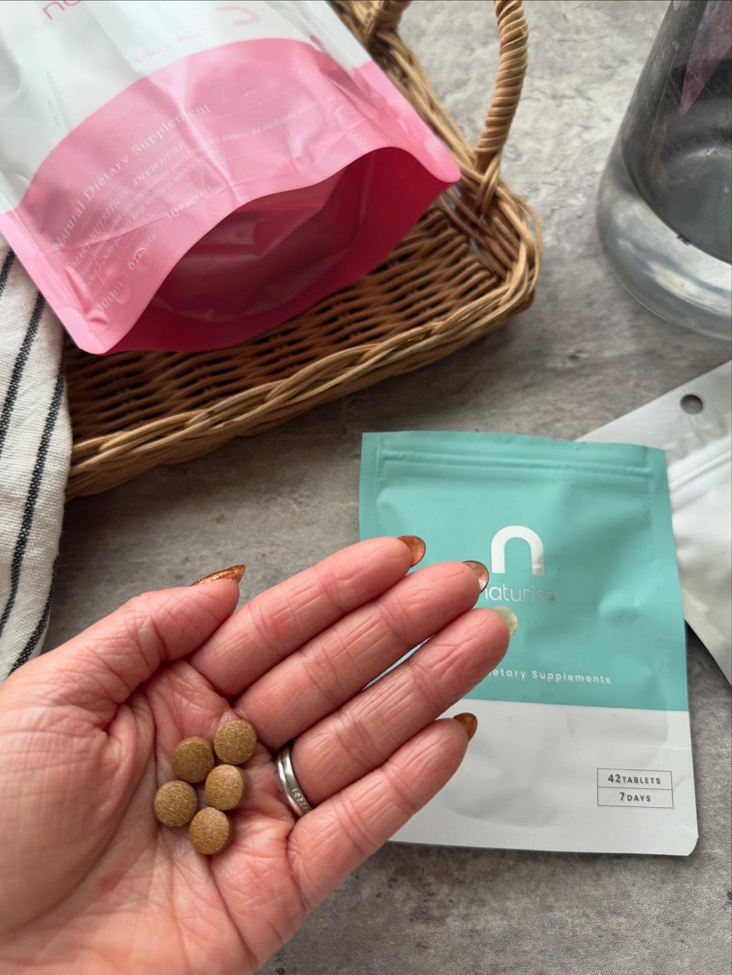 ナチュリズム ピンク/naturism/健康サプリメントを使ったクチコミ(5枚目)