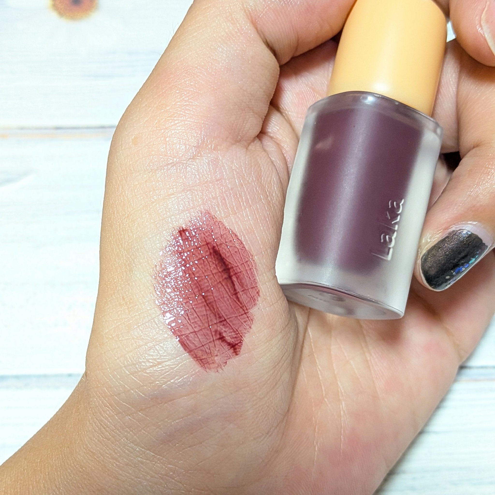 フルーティーグラムティント/Laka/リップティントを使ったクチコミ（2枚目）