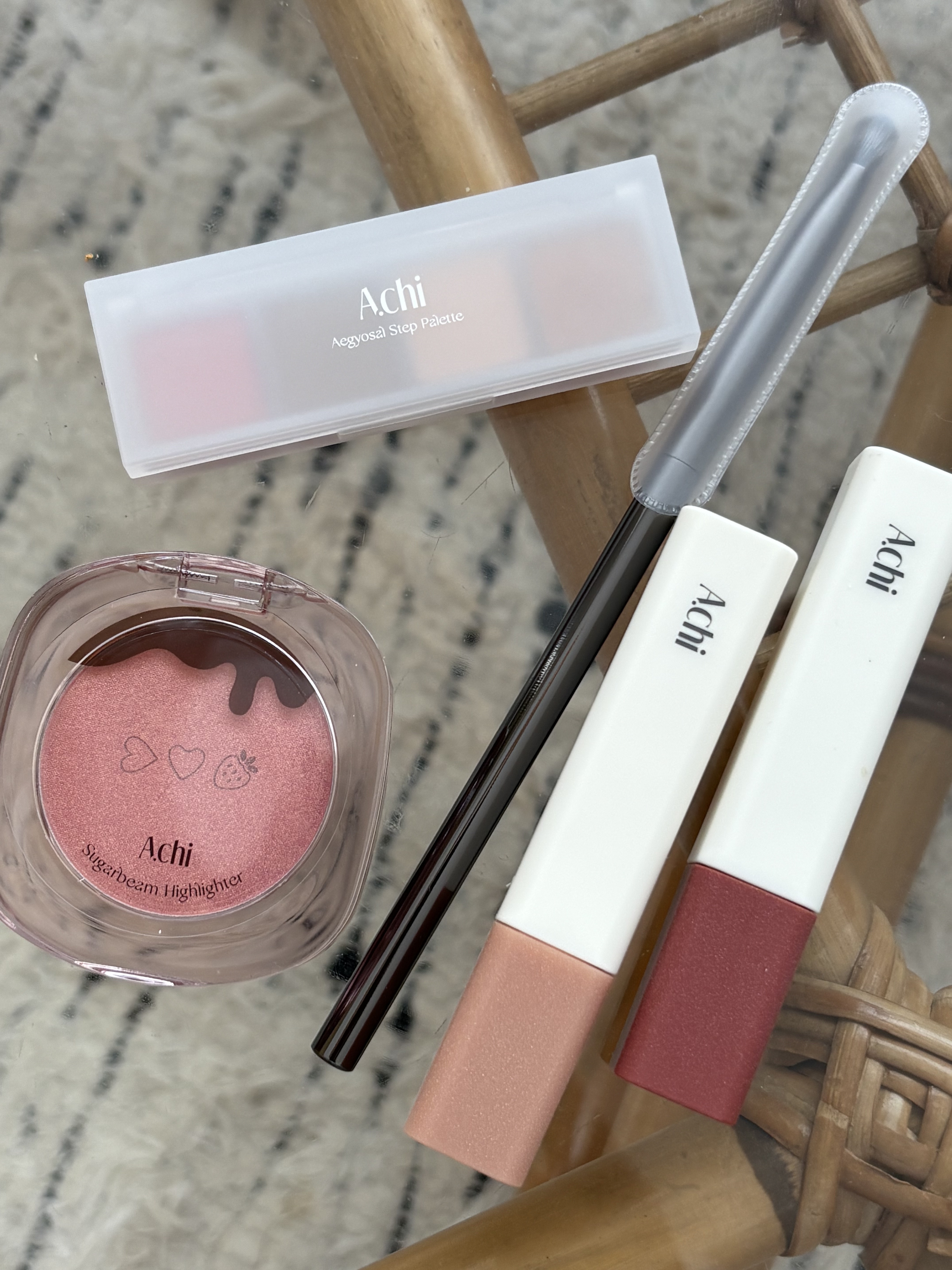 シュガービームハイライター/A.chi/パウダーハイライトを使ったクチコミ（1枚目）