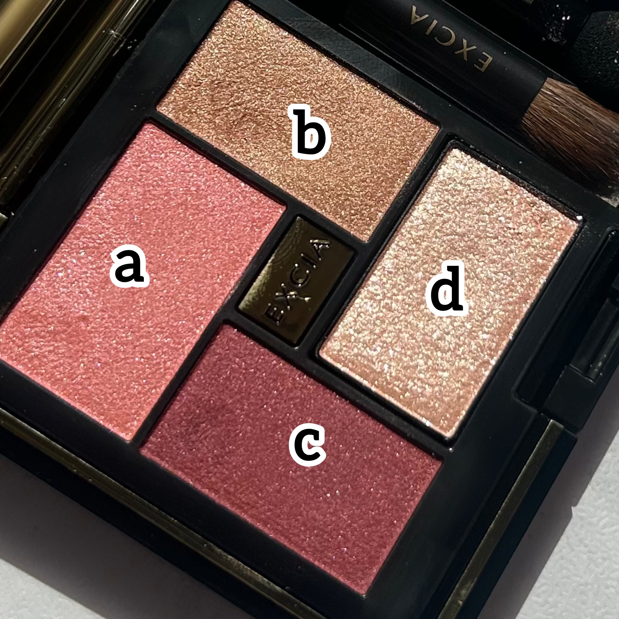 エクシア アイカラー ヴォロンテ/ALBION/アイシャドウパレットを使ったクチコミ（2枚目）