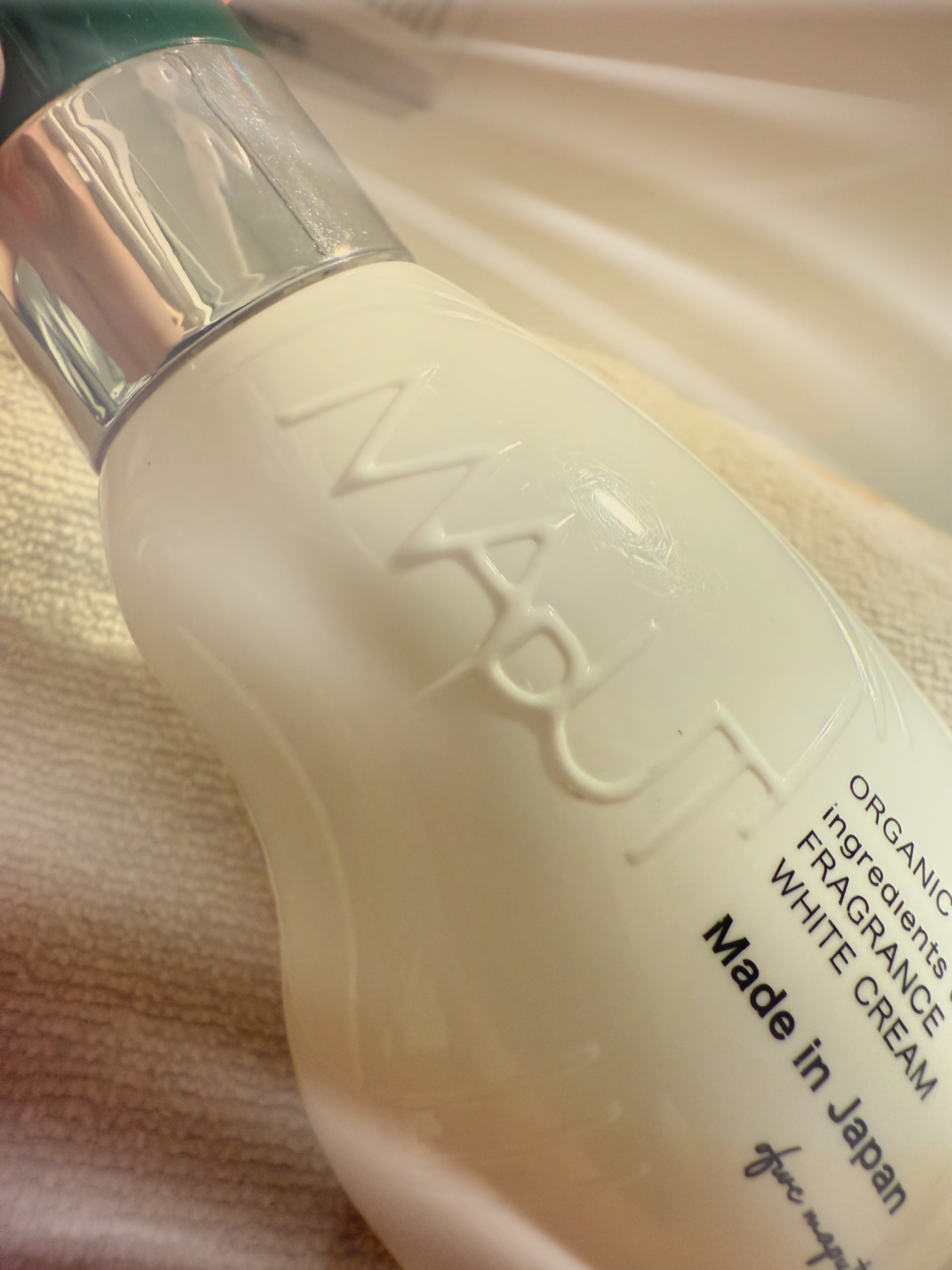 オーガニックフレグランスホワイトクリーム/MAPUTI/デリケートゾーンケアを使ったクチコミ（1枚目）