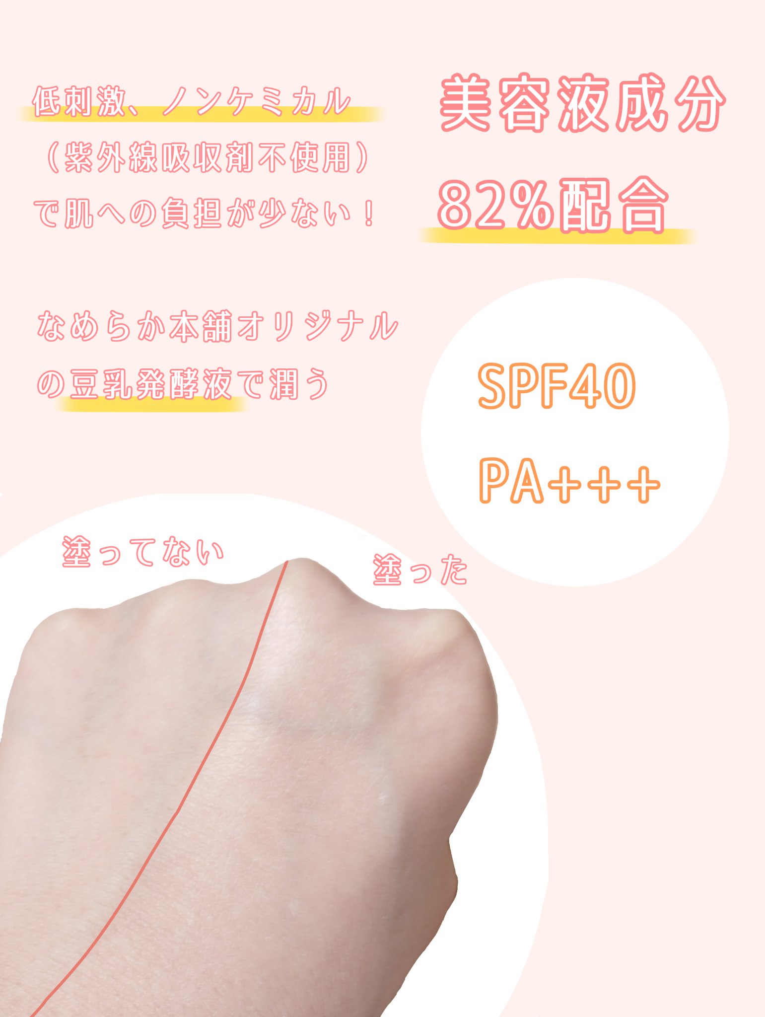 スキンケアUV下地/なめらか本舗/化粧下地を使ったクチコミ（2枚目）