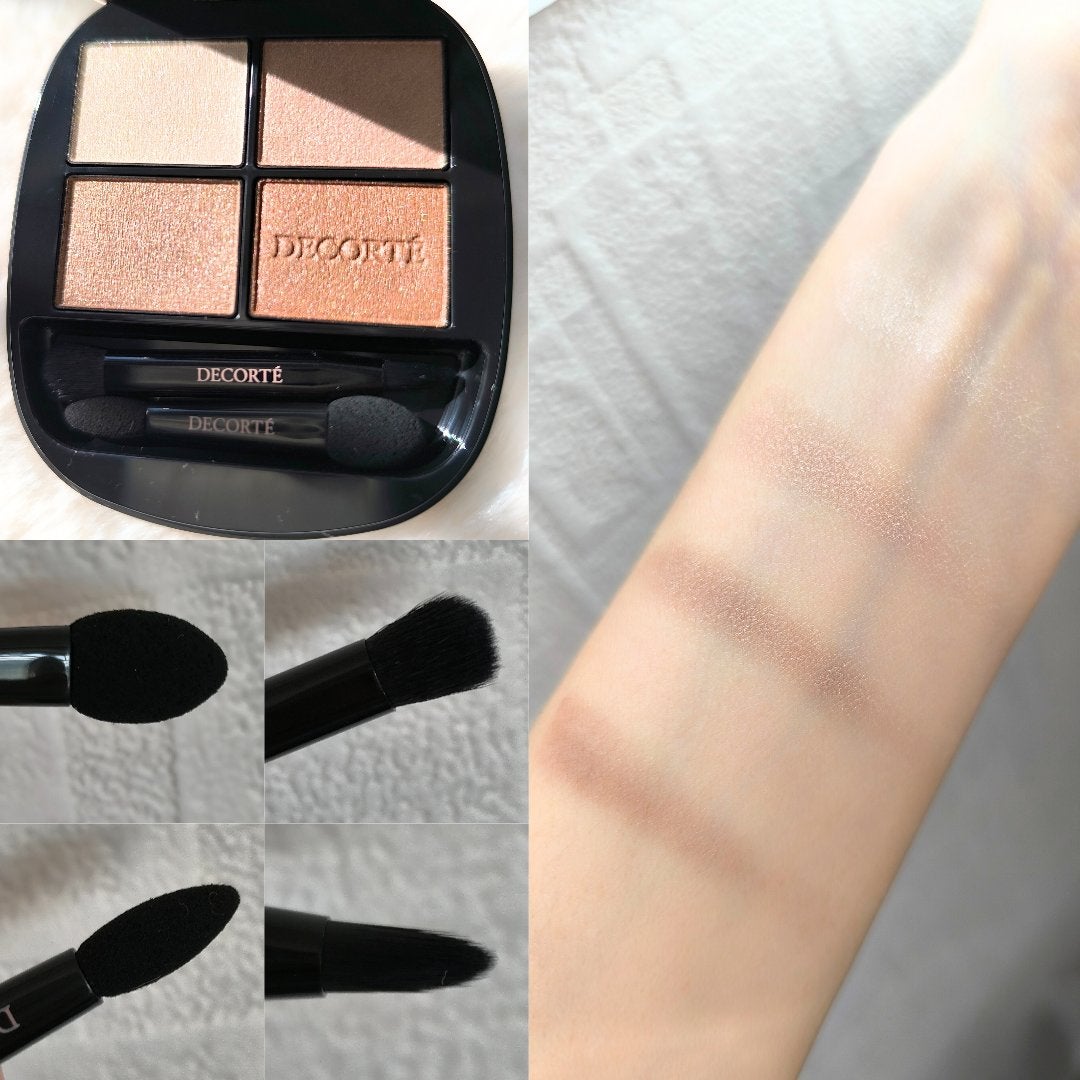 スキンシャドウ デザイニング パレット/DECORTÉ/アイシャドウパレットを使ったクチコミ(3枚目)
