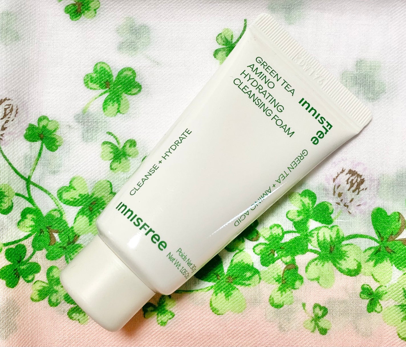 グリーンティー アミノ クレンジングフォーム/innisfree/洗顔フォームを使ったクチコミ(1枚目)