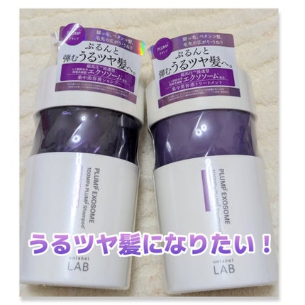 アンレーベル ラボ EX バウンス シャンプー/ヘアトリートメント/unlabel/市販シャンプーを使ったクチコミ(1枚目)