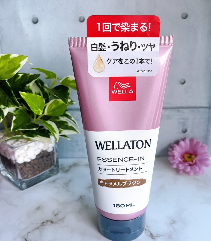 ウエラトーン エッセンスイン カラートリートメント/ウエラ/ヘアカラーを使ったクチコミ(1枚目)