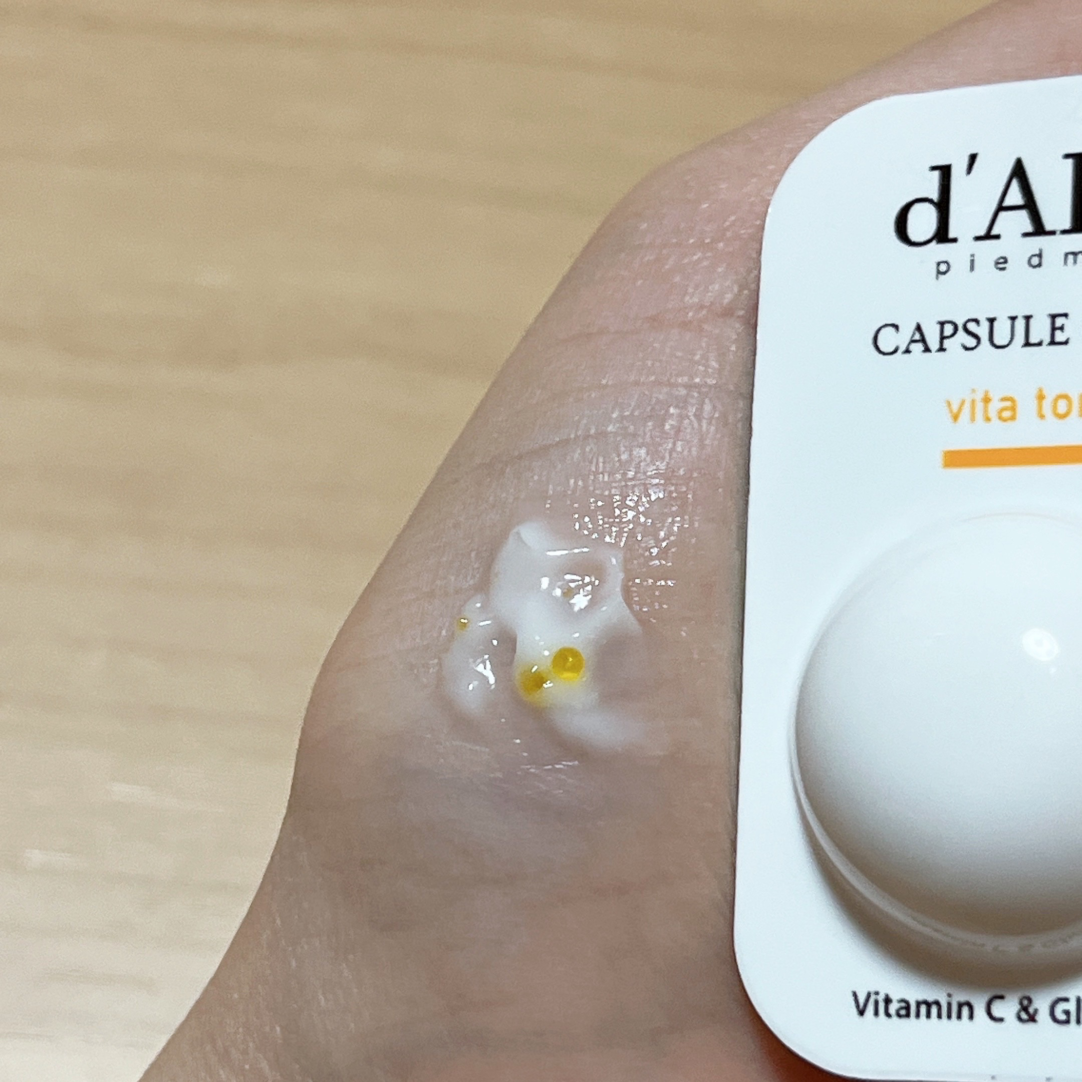 ビタトーニングセラムトナー/ダルバ/化粧水を使ったクチコミ（3枚目）