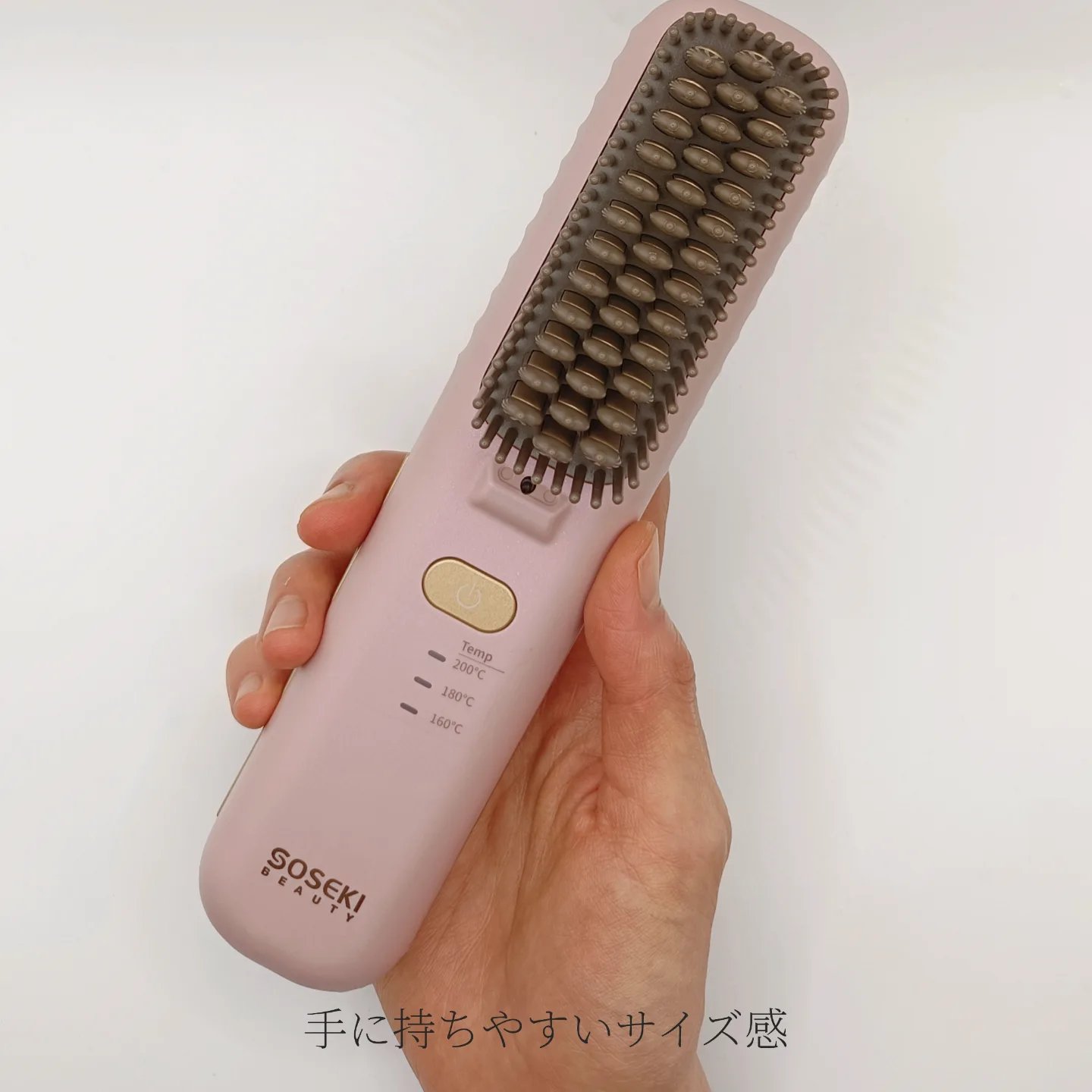 リトグロス コードレスヒートブラシ/SOSEKI/ヒートブラシを使ったクチコミ（3枚目）