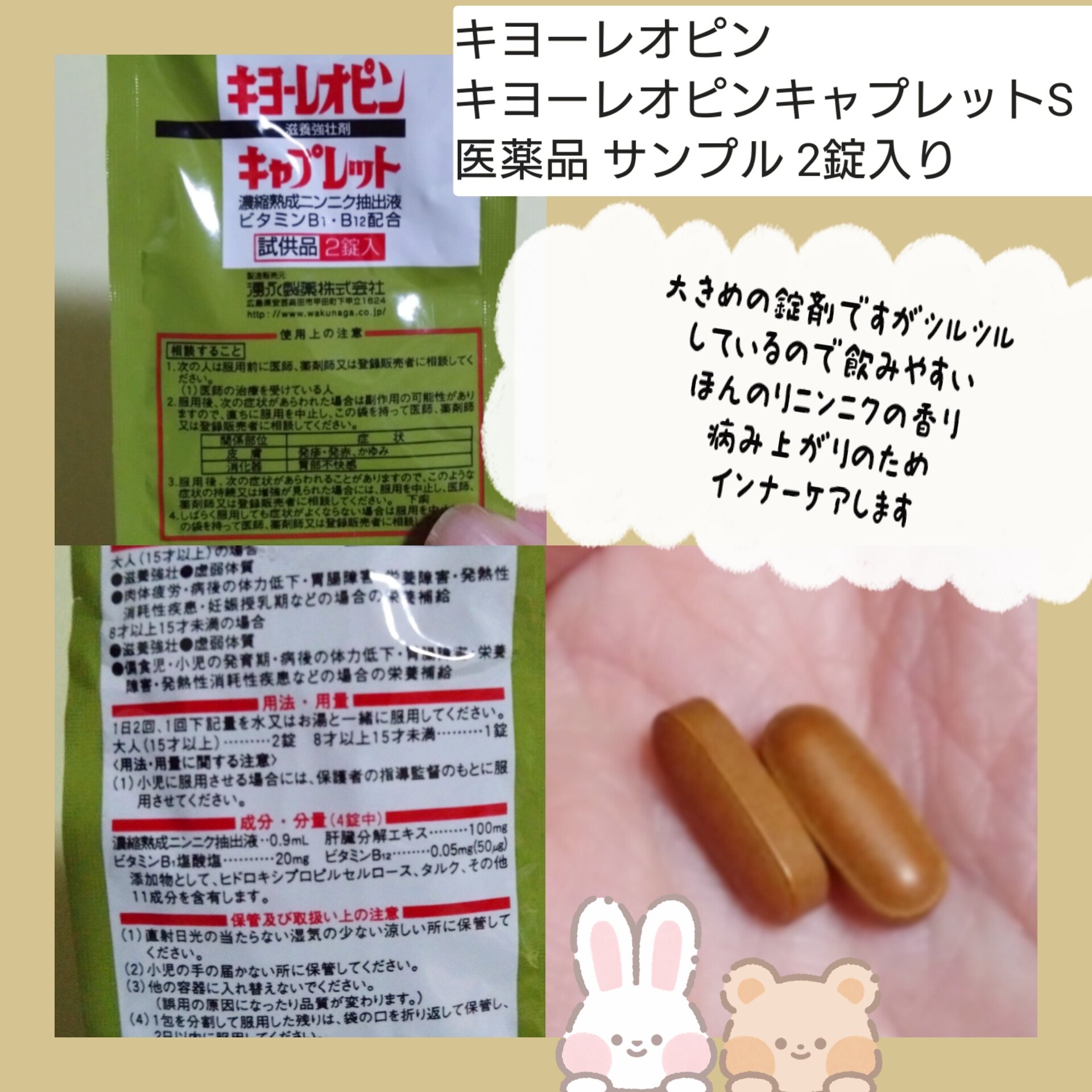 キヨーレオピンキャプレットS(医薬品)/キヨーレオピン/その他を使ったクチコミ（3枚目）