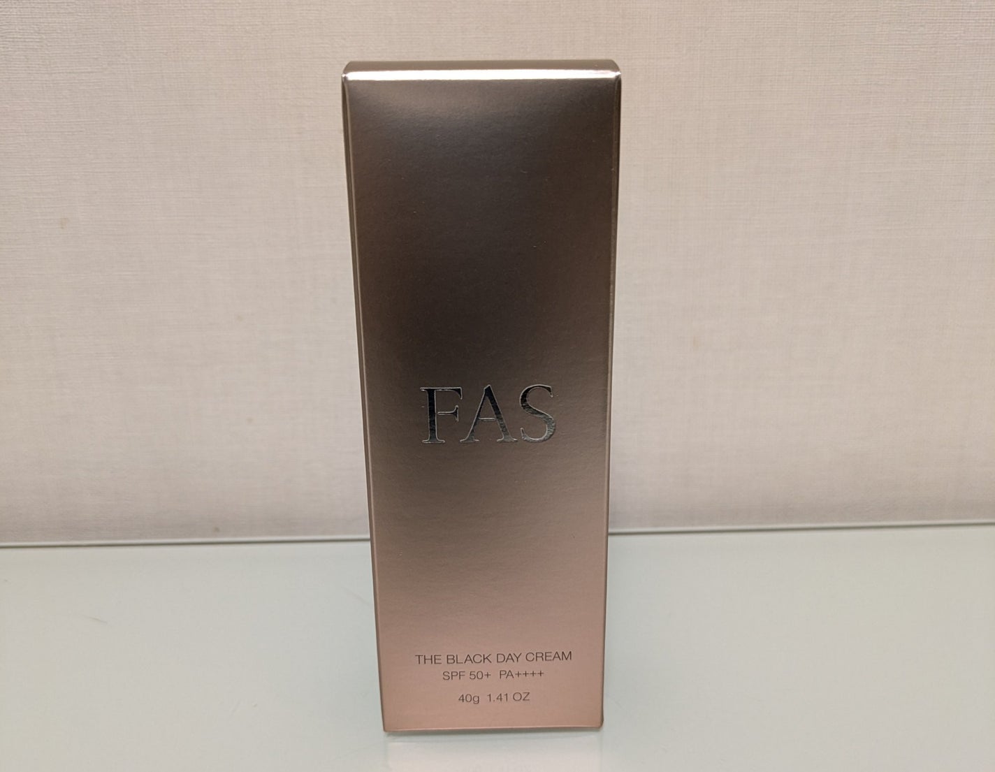 FAS ザ ブラック デイ クリーム/FAS/フェイスクリームを使ったクチコミ(1枚目)