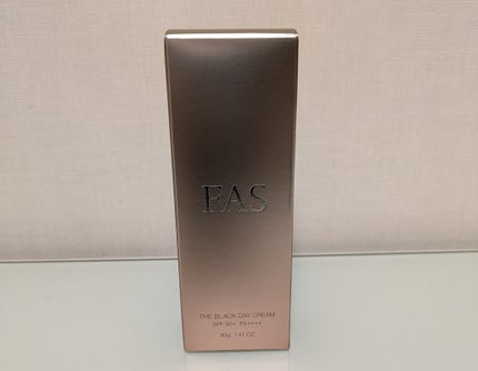 FAS ザ ブラック デイ クリーム/FAS/フェイスクリームを使ったクチコミ(1枚目)