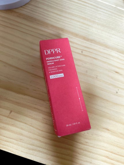 PDRNキューブミドルショット2000セラム/DPPR/美容液を使ったクチコミ(1枚目)