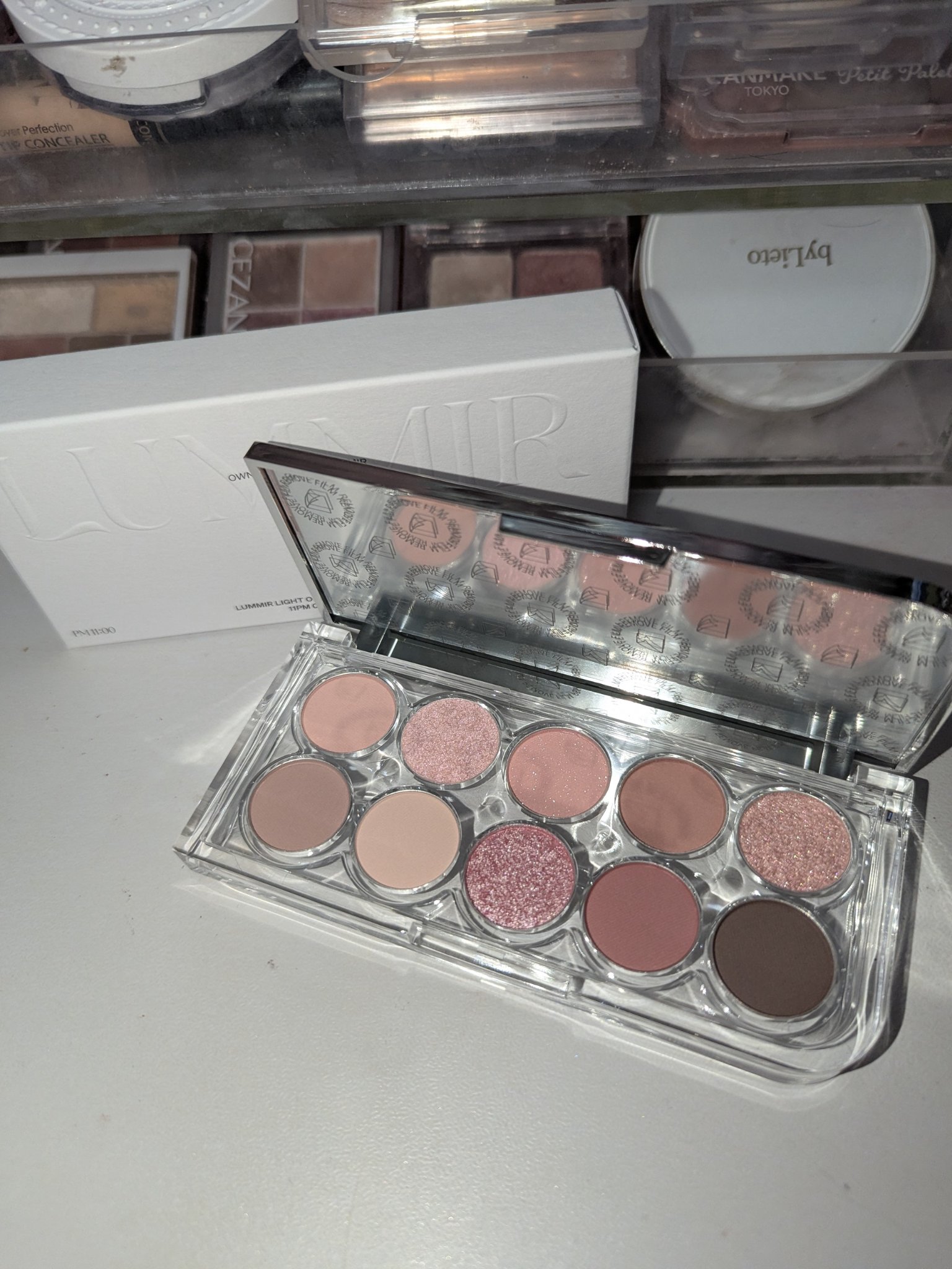 ライトオンアイズシャドウパレット/ルミル/アイシャドウパレットを使ったクチコミ（2枚目）