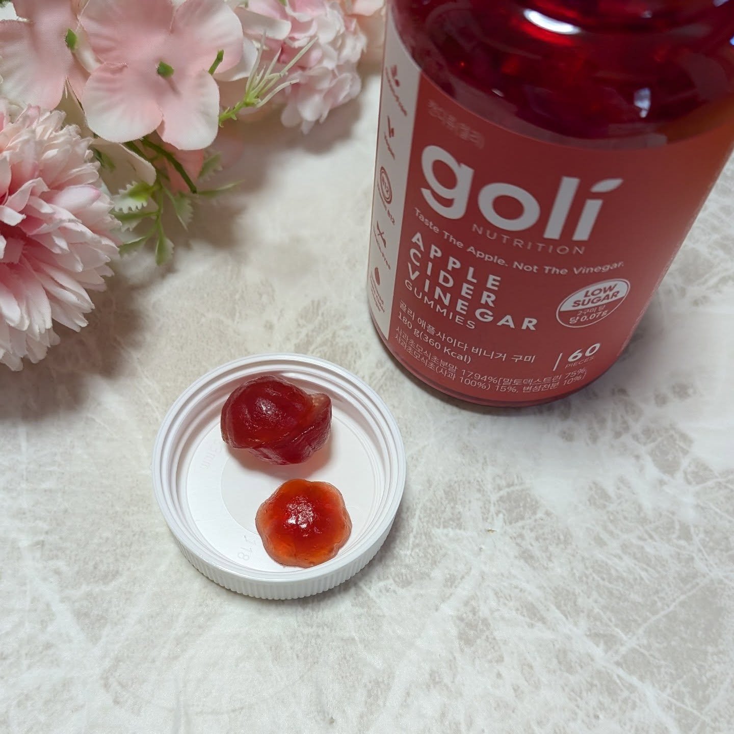 アップルサイダービネガーグミ/goli/健康サプリメントを使ったクチコミ（3枚目）