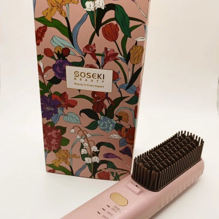 リトグロス コードレスヒートブラシ ピンク/SOSEKI/ヒートブラシの画像