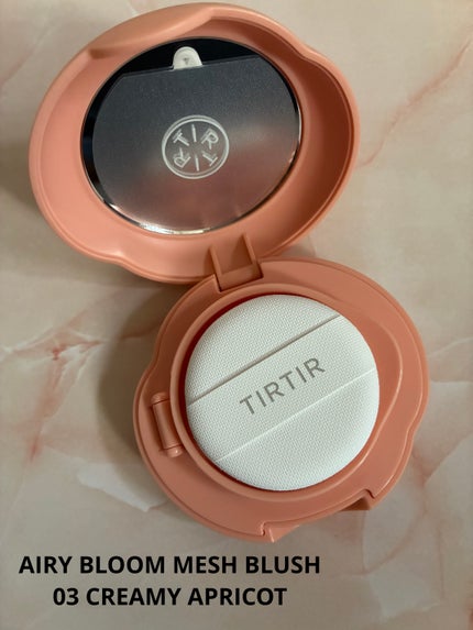 AIRY BLOOM MESH BLUSH/TIRTIR(ティルティル)/リキッドチークを使ったクチコミ(1枚目)
