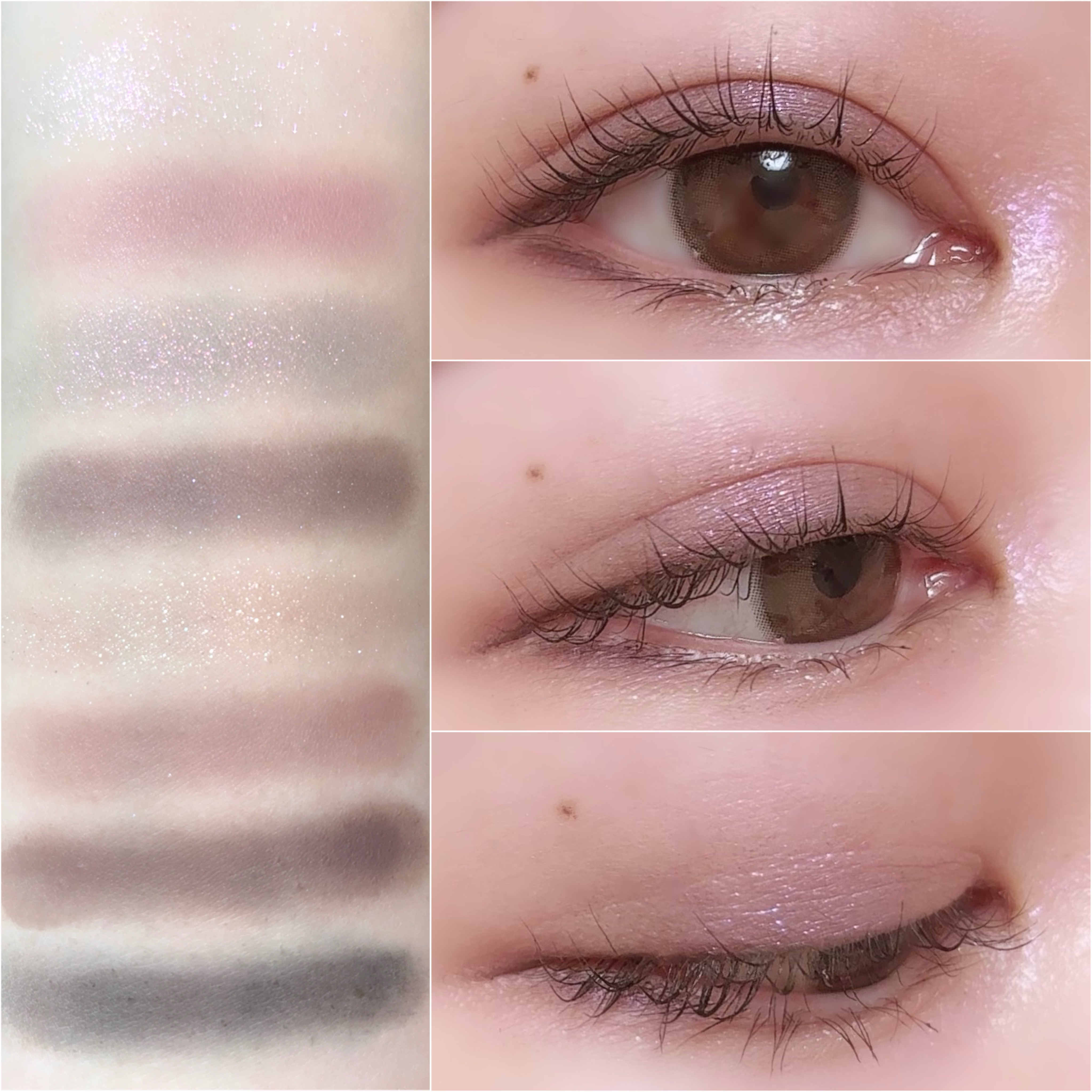 PIGMENT EYESHADOW PALETTE /RISKY /アイシャドウパレットを使ったクチコミ（3枚目）
