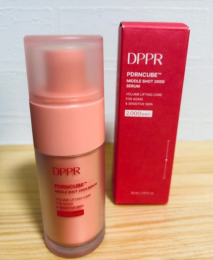 PDRNキューブミドルショット2000セラム/DPPR/美容液を使ったクチコミ(1枚目)