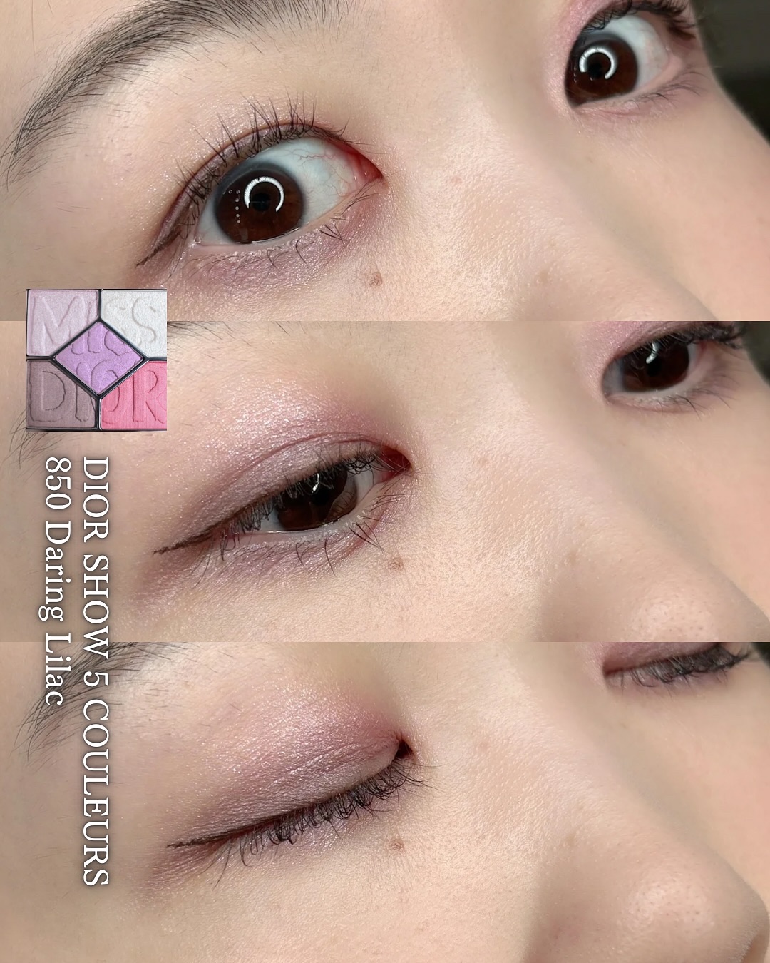 ディオールショウ サンク クルール（ミス ディオール コレクション 限定品）/Dior/アイシャドウを使ったクチコミ（3枚目）