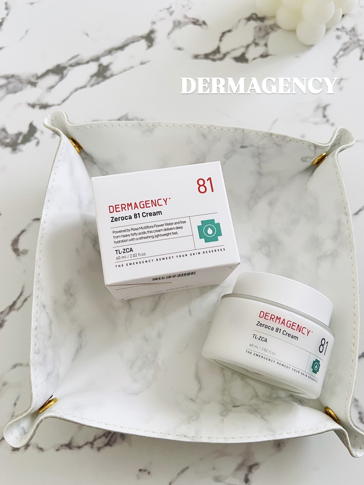 ダーマジェンシー ゼロカ81 クリーム/DERMAGENCY/フェイスクリームを使ったクチコミ（1枚目）