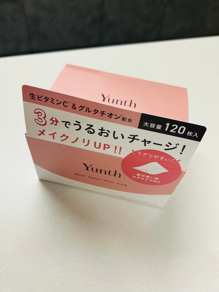 マルチスクエアシートマスク BOX/Yunth/シートマスク・パックを使ったクチコミ(1枚目)