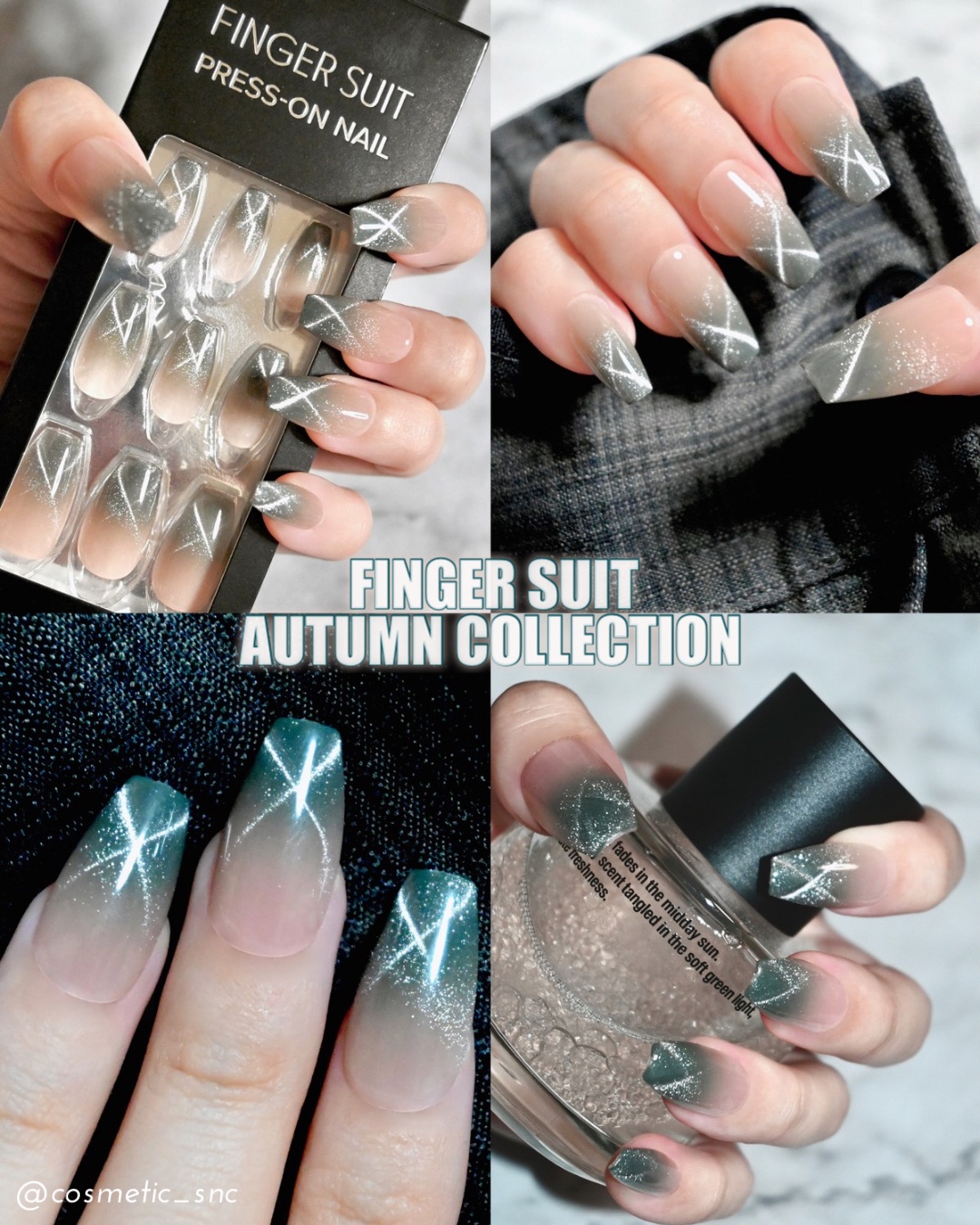 ネイルチップ(シールタイプ)/FINGER SUIT/ネイルチップ・パーツを使ったクチコミ（2枚目）