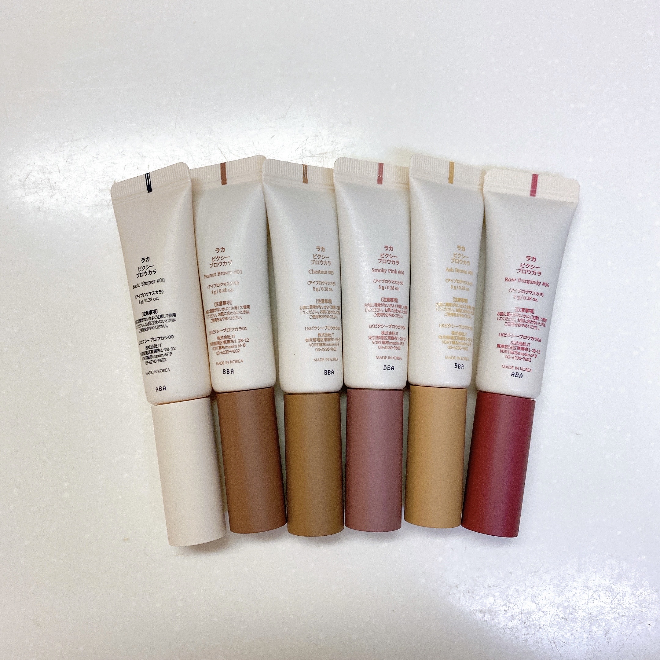 ラカ ピクシーブロウカラ/Laka/眉マスカラを使ったクチコミ（2枚目）