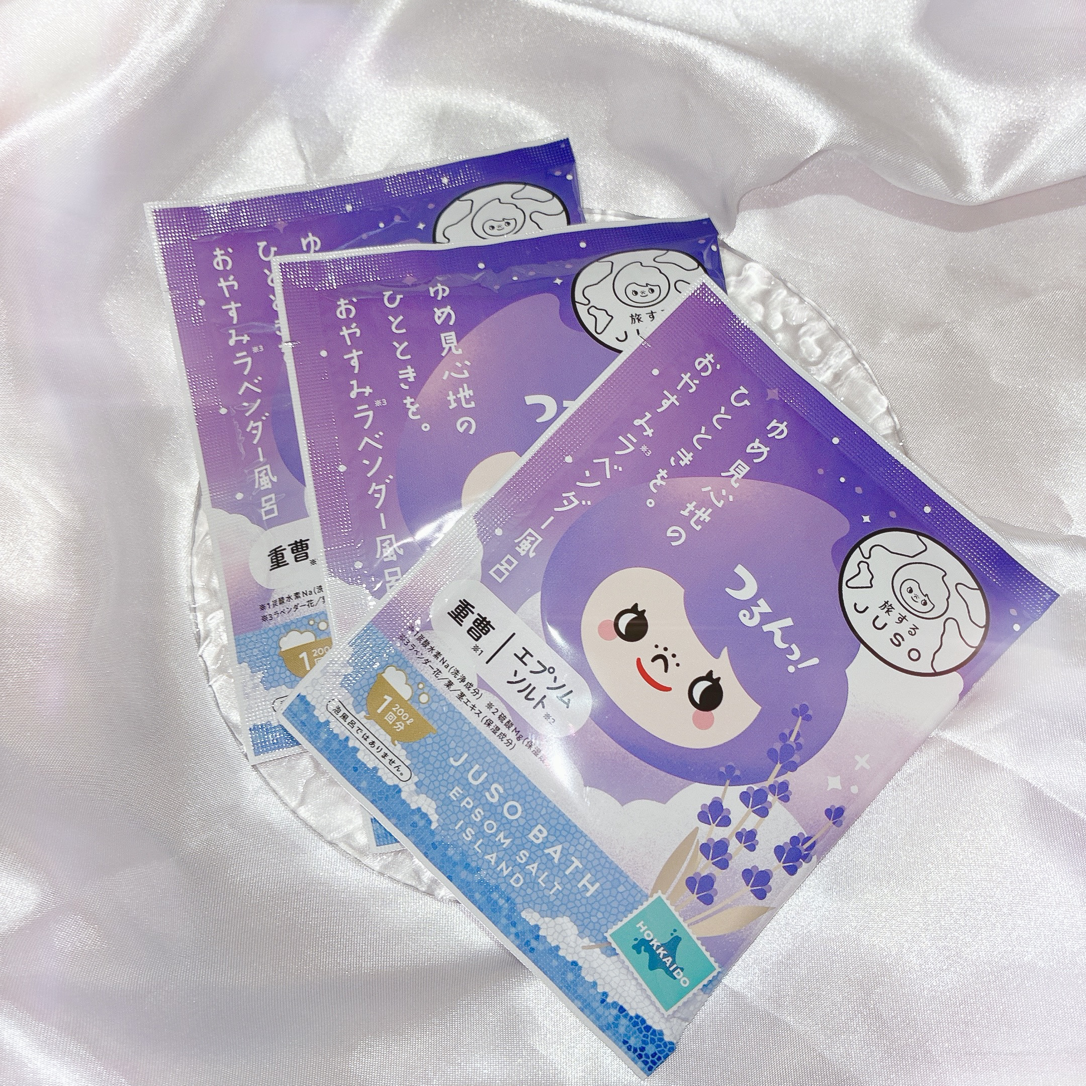 JUSO BATH POWDER/旅するJUSO/炭酸系入浴剤を使ったクチコミ（1枚目）