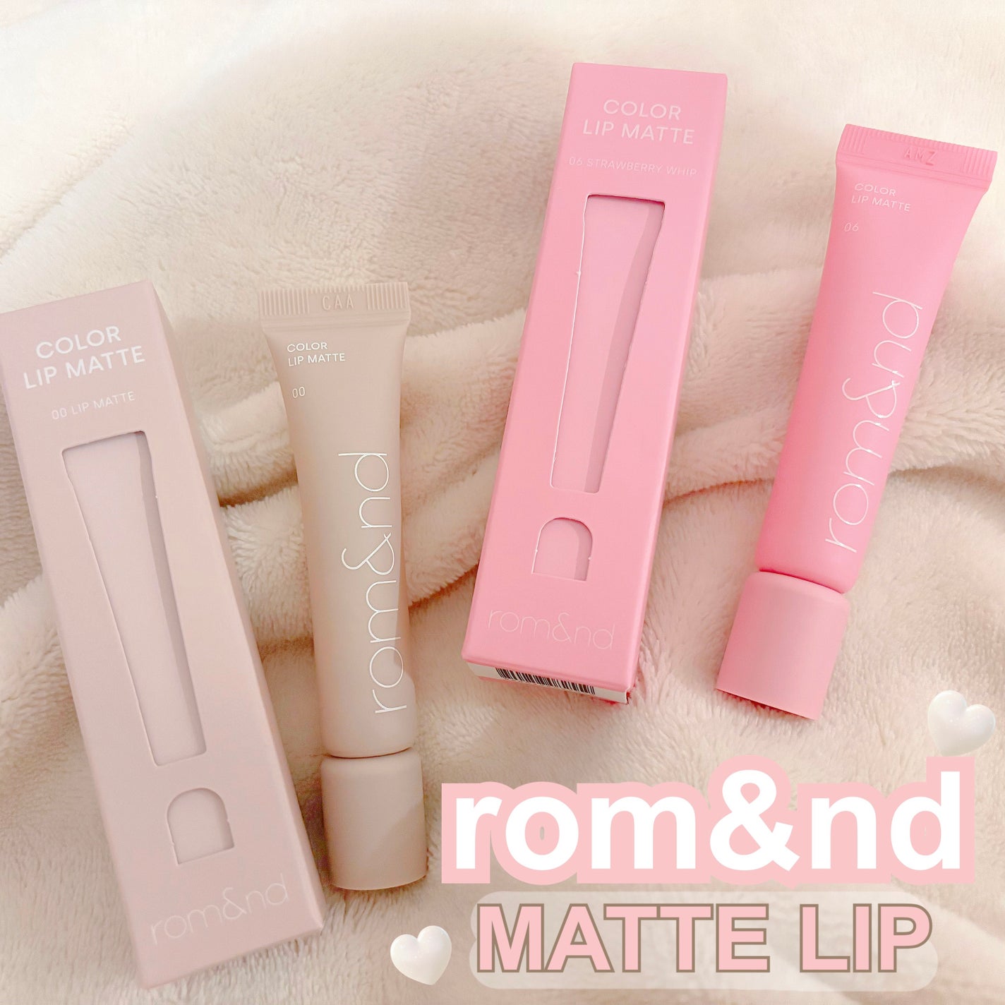 カラーリップマット/rom&nd/口紅を使ったクチコミ(1枚目)