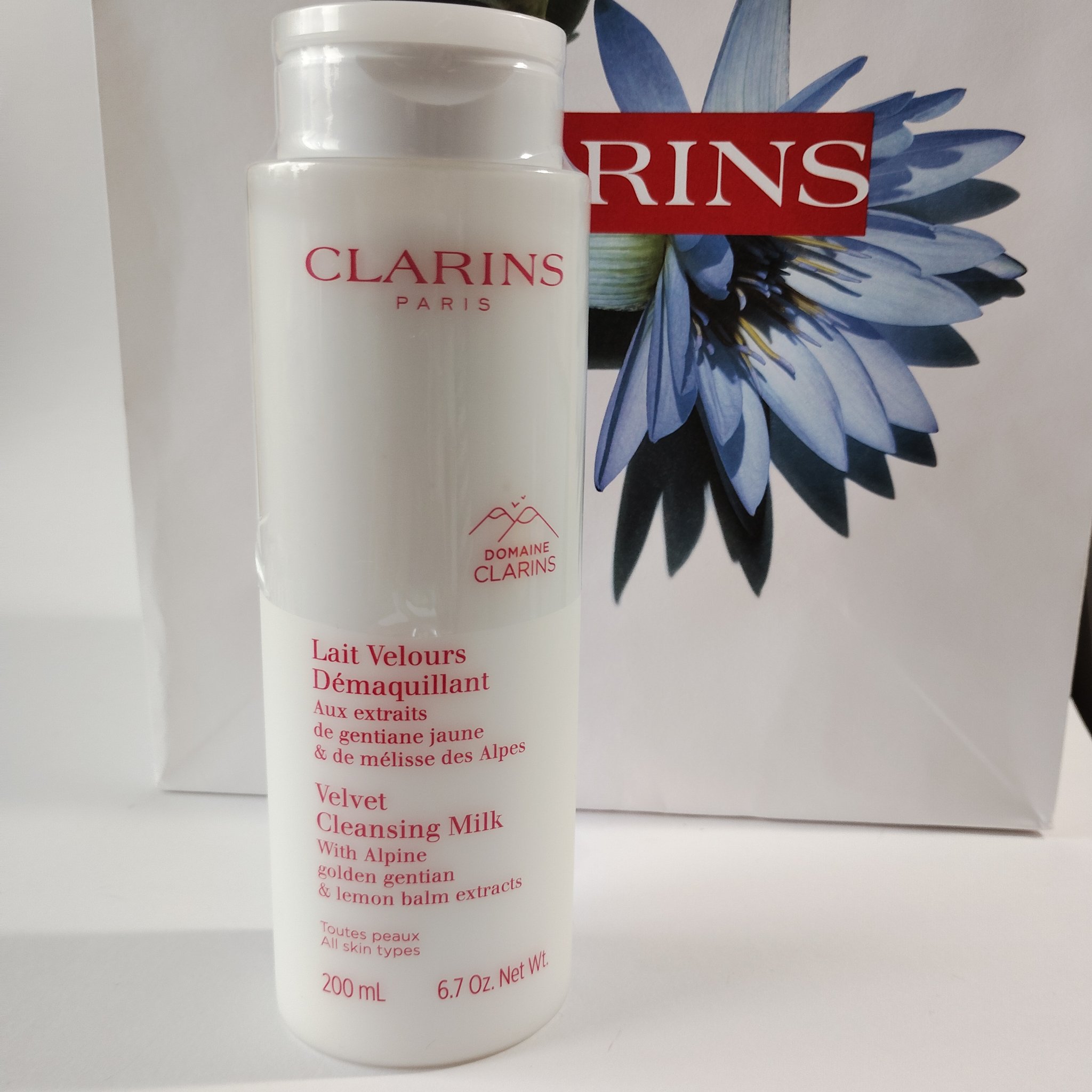 ベルベット クレンジング ミルク/CLARINS/ミルククレンジングを使ったクチコミ（1枚目）