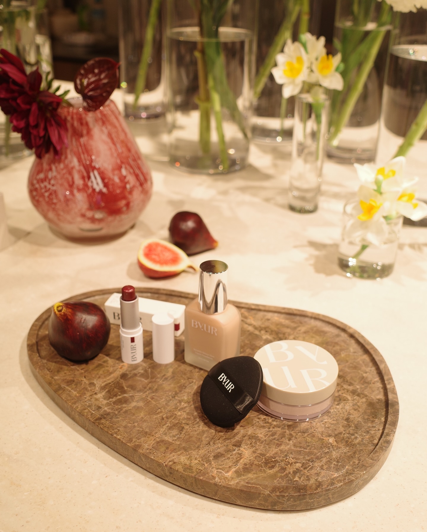 @byurjapan のBeauty Mate Event Vol.3へ🍒✨

今日9/11(木)から発売される新作3点を実際に試してきました♡

🍒 セラムフィット スキニー グローリキッドファンデーション
スキンケア感覚で使える軽や