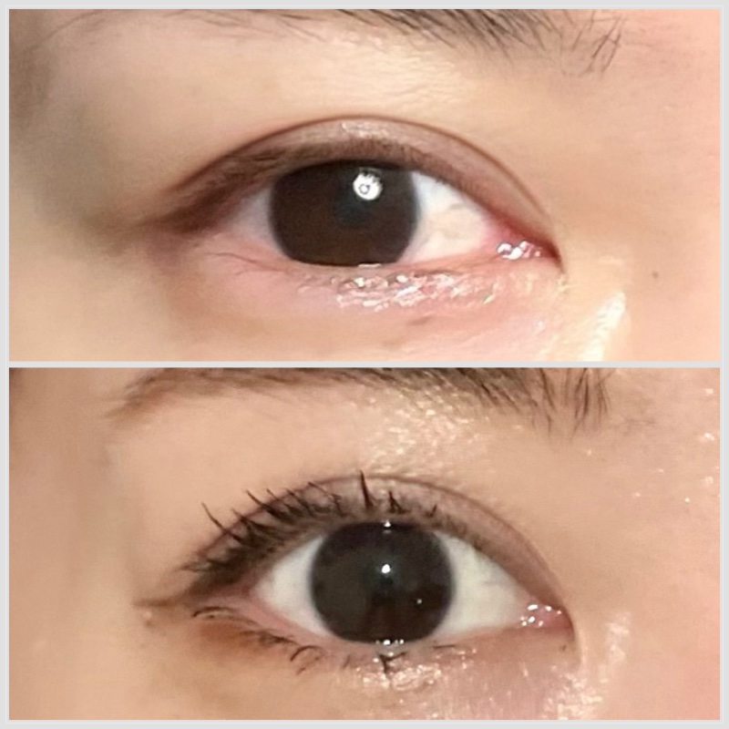 カールスナイパーマスカラ 01 ブラック/キャンメイク/マスカラを使ったクチコミ（1枚目）