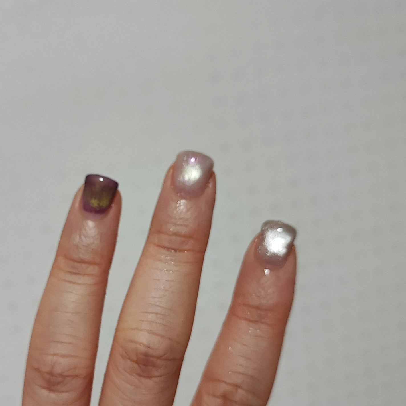 Water Color Magnet Gel/BORN PRETTY/ジェルネイルを使ったクチコミ(4枚目)