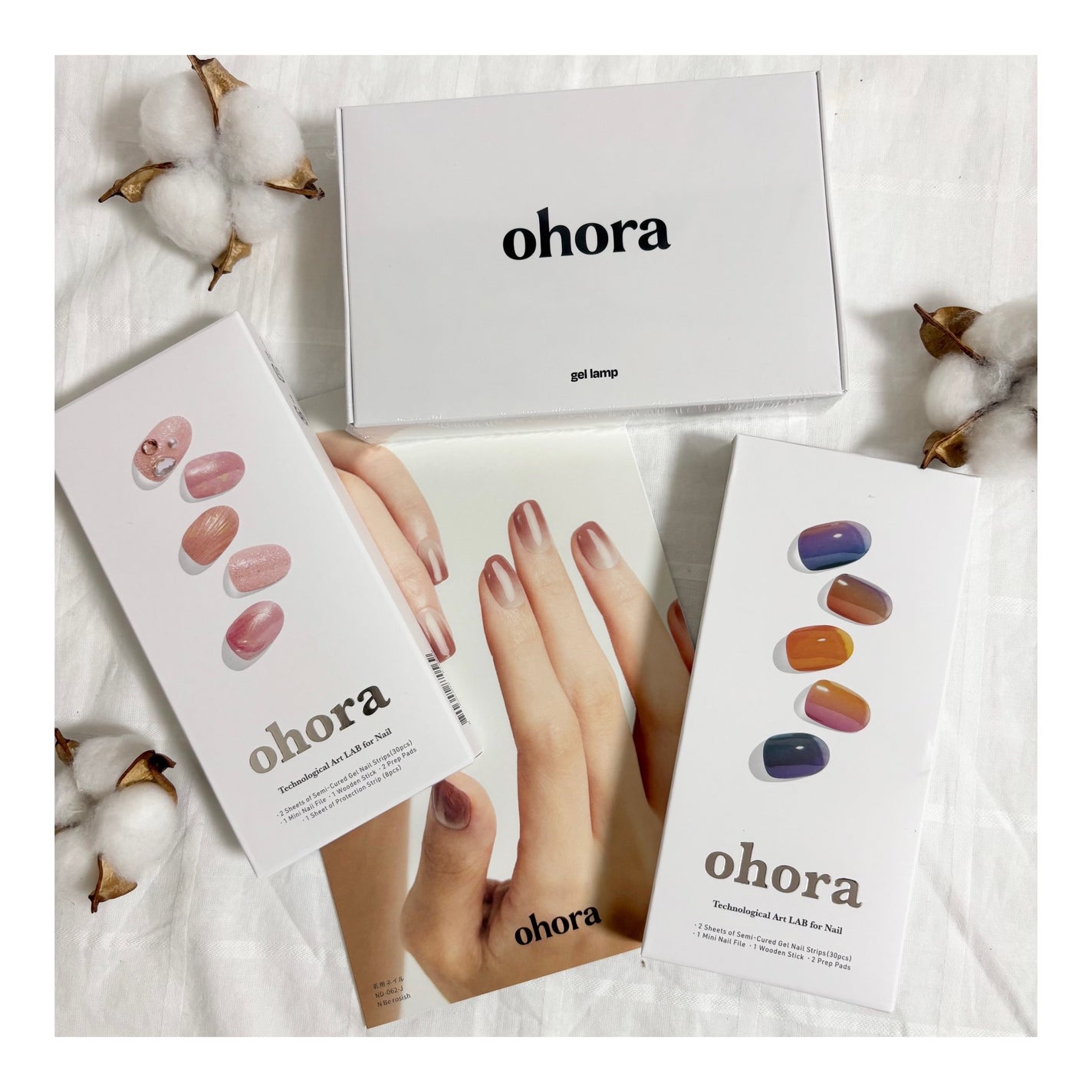 セミキュアジェルネイル(ハンド)/ohora/ネイルシールを使ったクチコミ(1枚目)