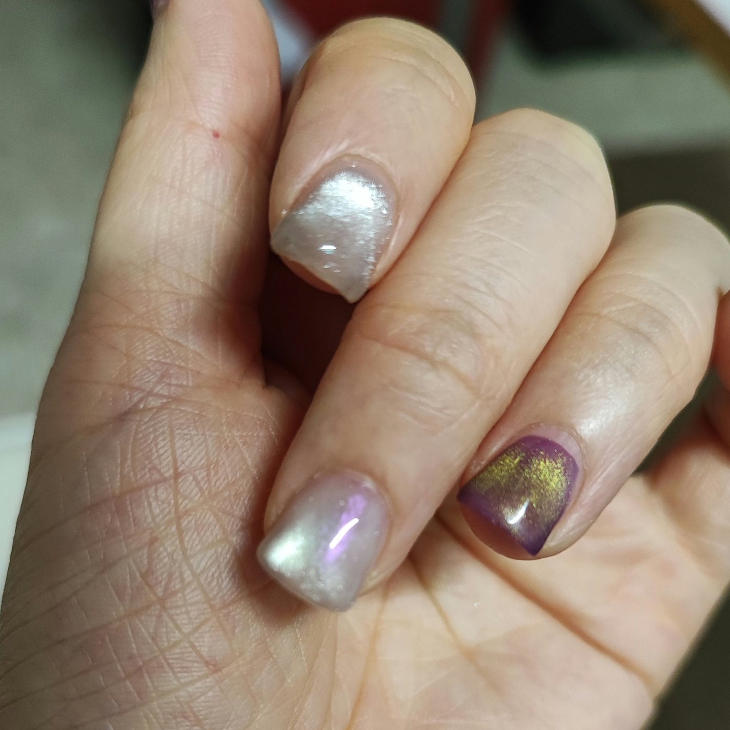 Water Color Magnet Gel/BORN PRETTY/ジェルネイルを使ったクチコミ(3枚目)