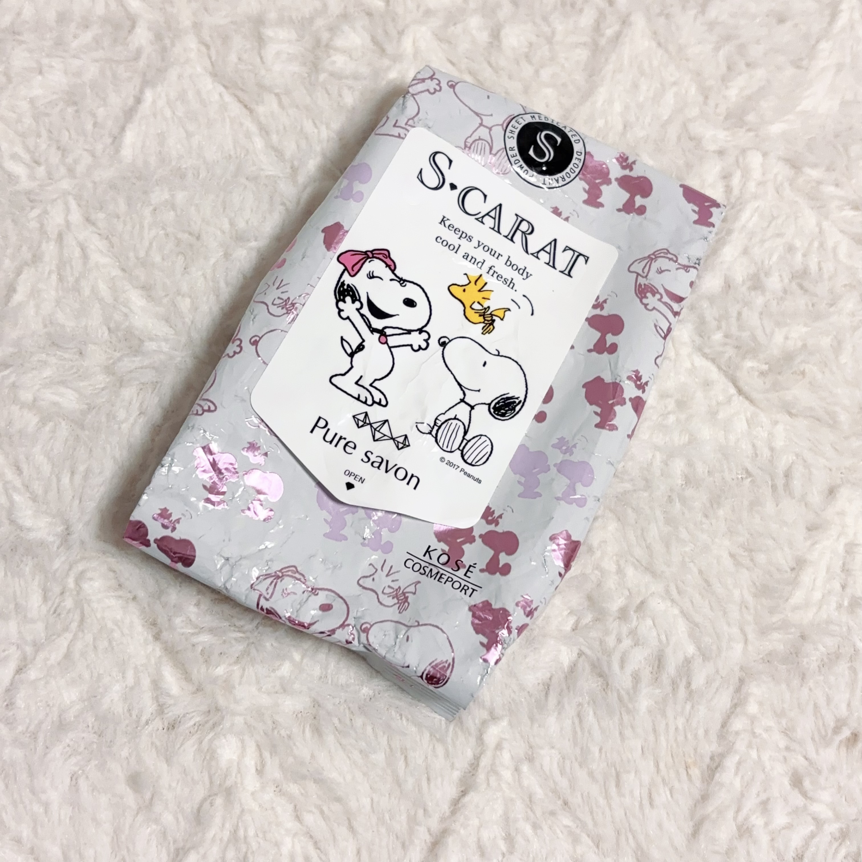 薬用デオドラント パウダーシート（ピュアシャボン）/エスカラット/ボディシートを使ったクチコミ（2枚目）