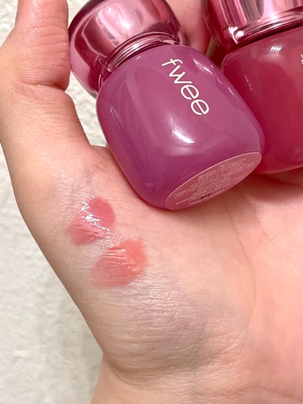 フィー 3Dボリューミングティント/fwee/リップティントを使ったクチコミ(3枚目)