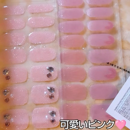 セミキュアジェルネイル(ハンド)/ohora/ネイルシールを使ったクチコミ(4枚目)