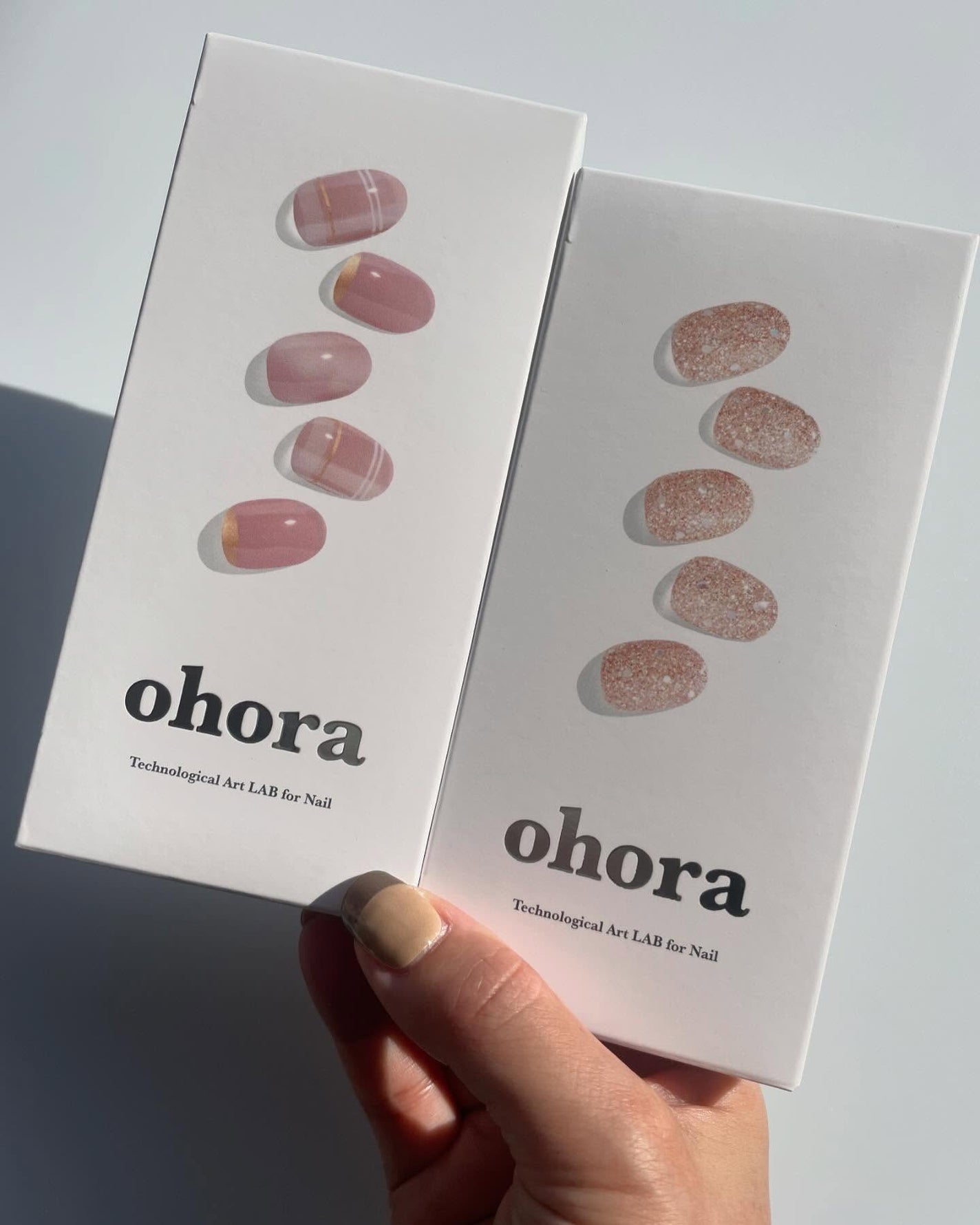 セミキュアジェルネイル(ハンド)/ohora/ネイルシールを使ったクチコミ(2枚目)