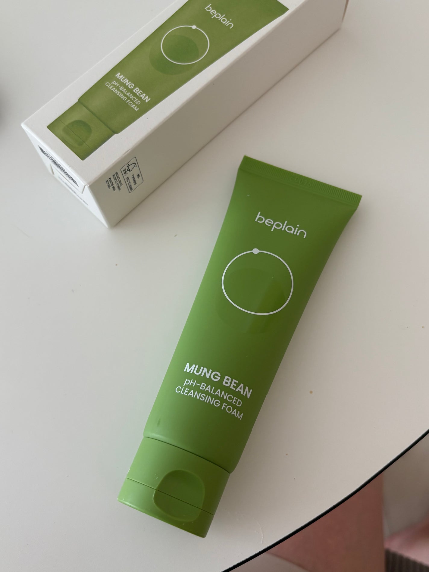 緑豆弱酸性洗顔フォーム/beplain/洗顔フォームを使ったクチコミ(1枚目)