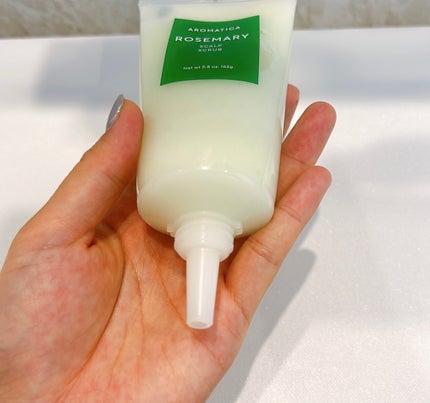 ローズマリー スカルプ スクラブ/AROMATICA/ヘッドスクラブを使ったクチコミ(8枚目)