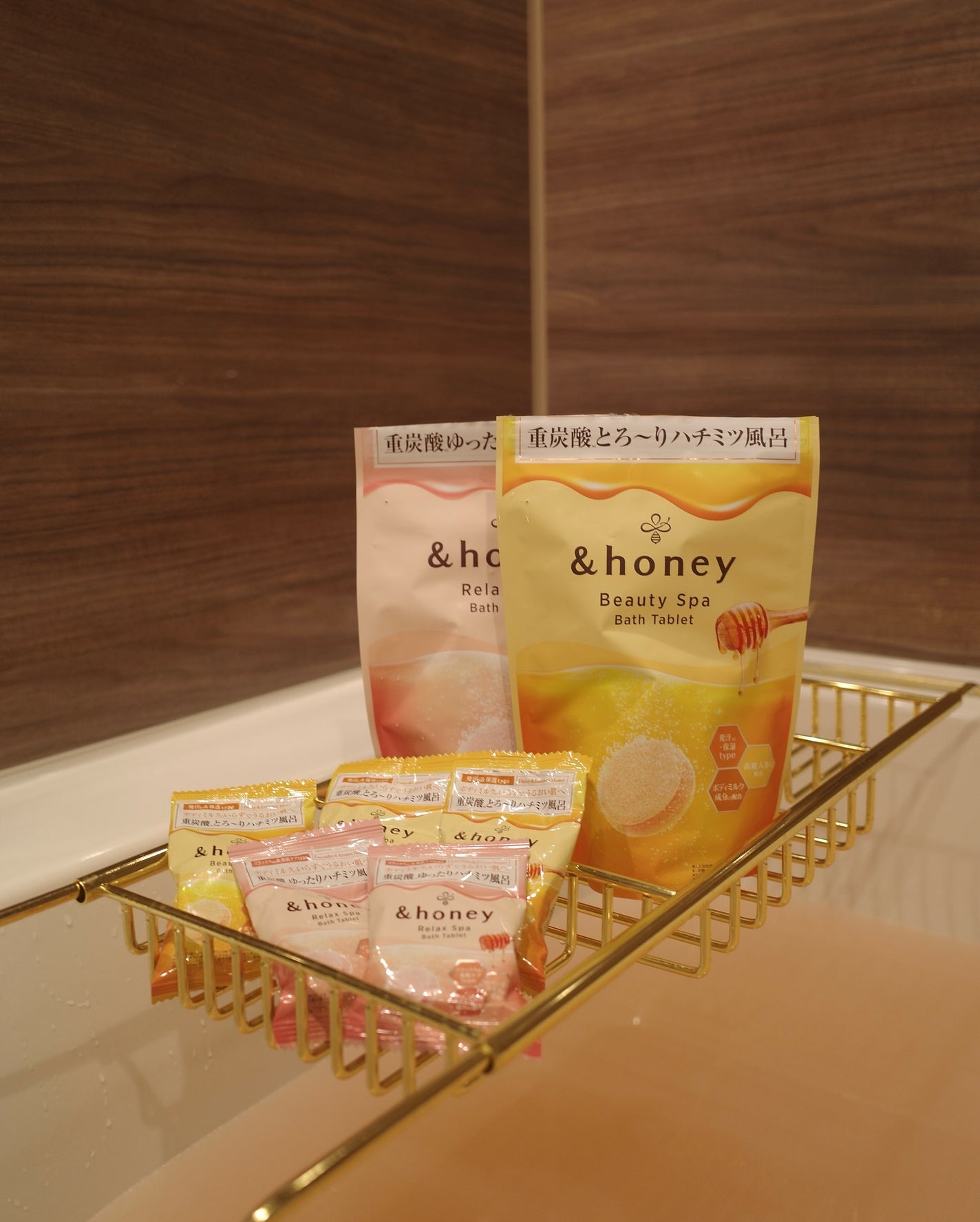 ビューティー スパ バスタブレット/&honey/入浴剤を使ったクチコミ(2枚目)